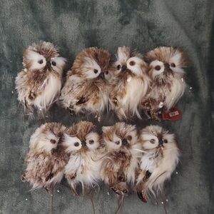 Brown and White Owl 4"